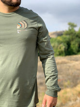 Load image into Gallery viewer, THE CHIEF-LONG SLEEVE-OLIVE GREEN
