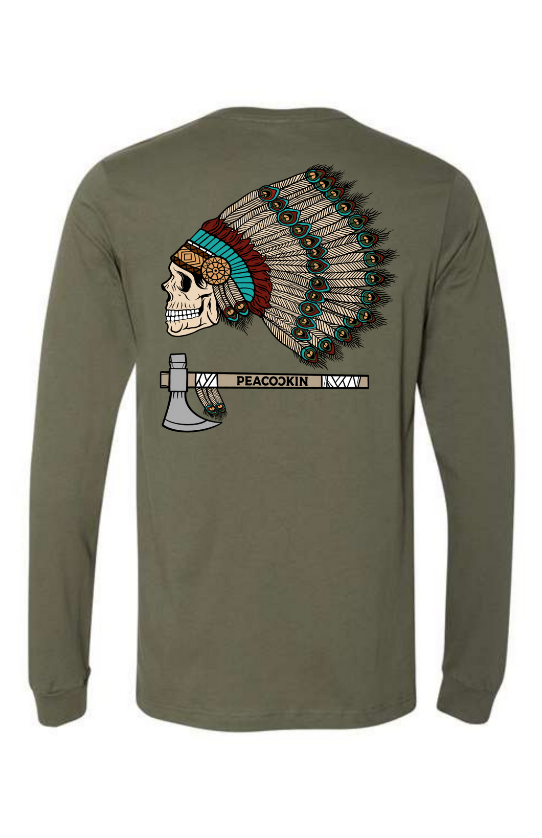 THE CHIEF-LONG SLEEVE-OLIVE GREEN