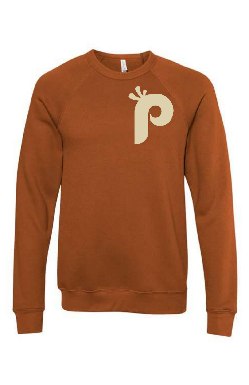 The Feathered P Crew Neck Sweatshirt-Autumn