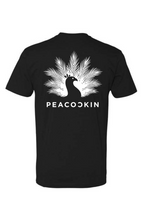 Load image into Gallery viewer, Peacockin Logo Tee-Black
