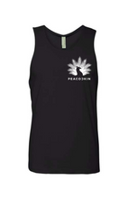 Load image into Gallery viewer, Solid Peacockin Tank-Black
