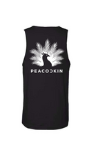 Load image into Gallery viewer, Solid Peacockin Tank-Black
