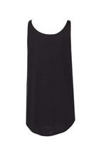 Load image into Gallery viewer, Solid Peacockin Tank-Black
