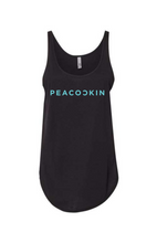 Load image into Gallery viewer, Peacockin Tank-Black
